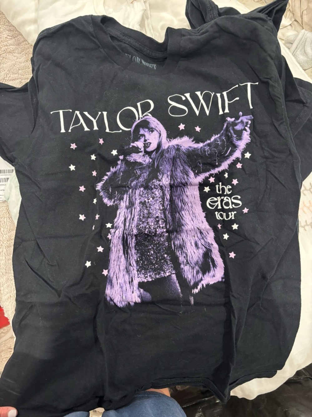 Taylor Swift Black Graphic Era’s Tour Tee